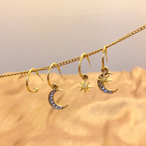 Celestial Collection - Lunula Earrings
