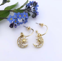 Load image into Gallery viewer, Celestial Collection - Lunula Earrings
